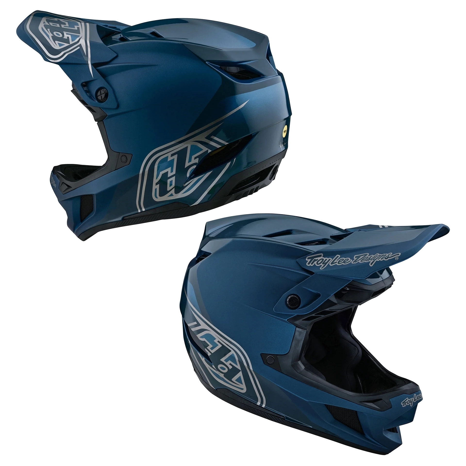 Troy Lee Designs D4 COMPOSITE MIPS Ｍサイズ Troy Lee Designs D4 Composite MIPS Full Face Helmet - The