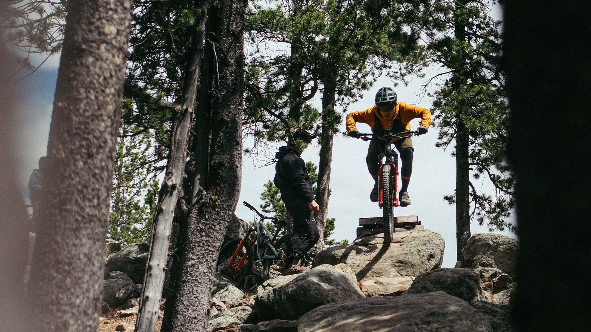 Into the Gnar camp at Moose Mountain