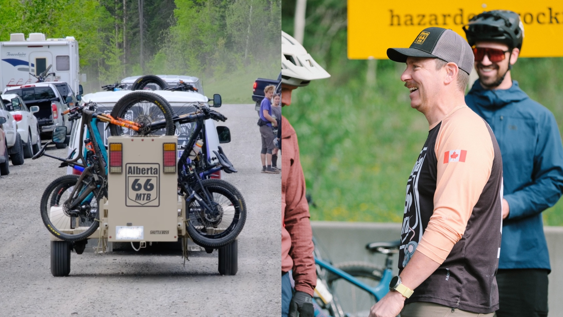 Into the Gnar camp at Moose Mountain