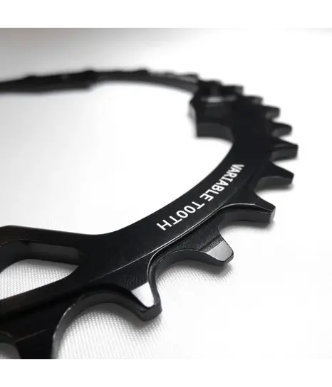 NSB Variable Tooth Chainring, 4 Bolt, 104 BCD, For Sram T