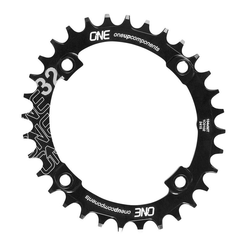 OneUp Traction Narrow-Wide Chainring 104 BCD Oval 34T The Inside