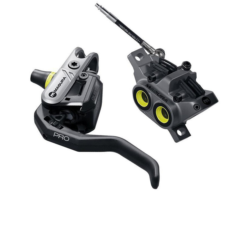 Magura Gustav Pro Disc Brake | Grey/Yellow | F/R | Flip-Flop - The