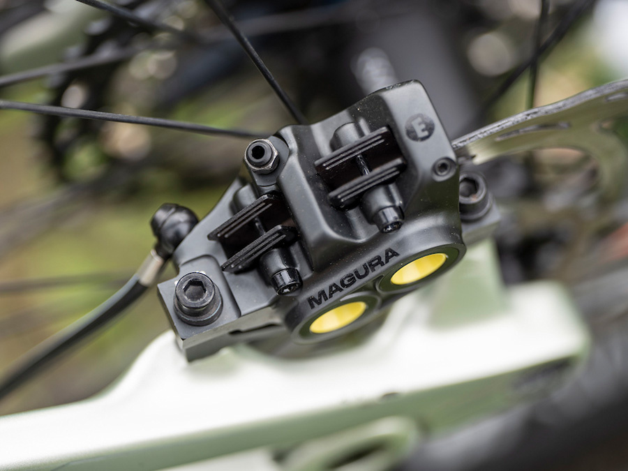 Magura Gustav Pro Disc Brake | Grey/Yellow | F/R | Flip-Flop - The
