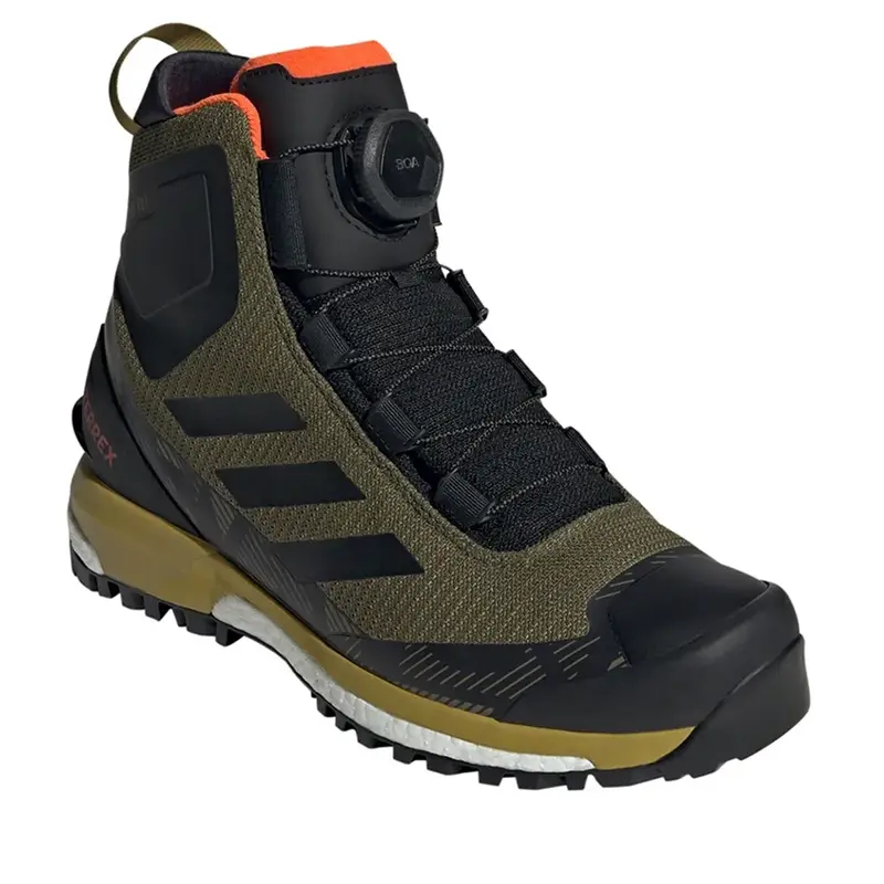  Terrex BOAダイヤル調整　スノーブーツ 7.5 US Five Ten Terrex Conrax BOA Winter Flat Boots Olive/Black - The