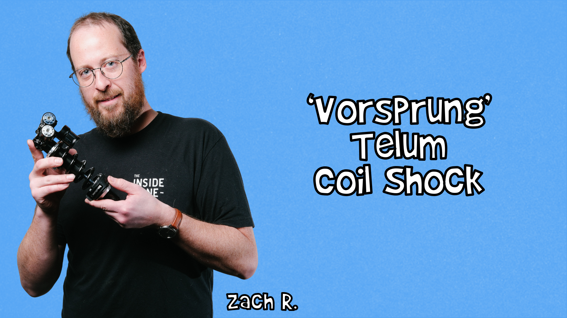 Zach R. showing off a Telum shock