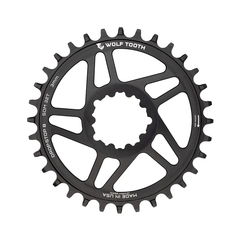 Wolf Tooth SRAM 3-Bolt DM Chainring - The Inside Line