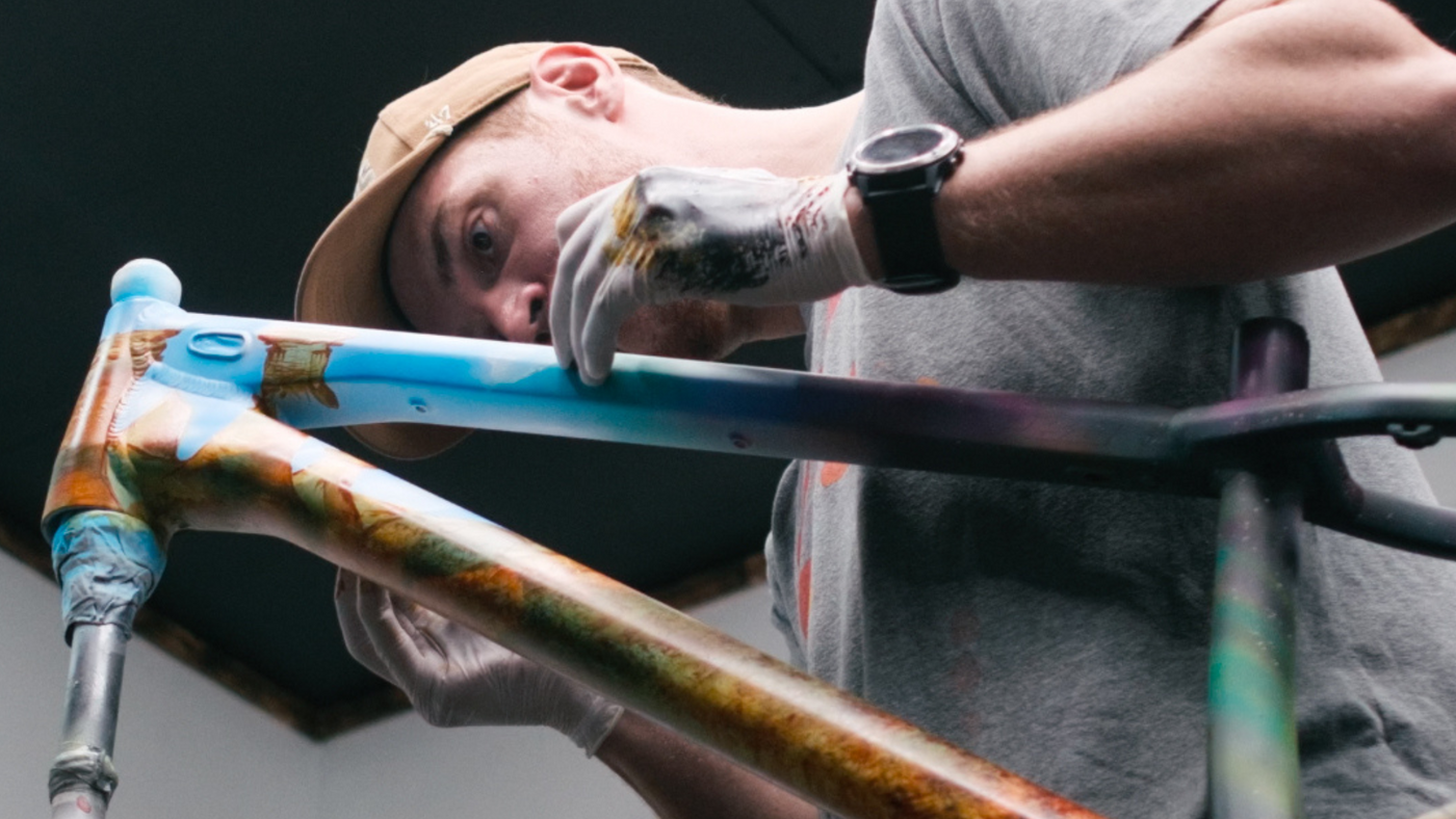 Win a Custom Painted Transition PBJ & Support Moose Mountain Bike Trail Society