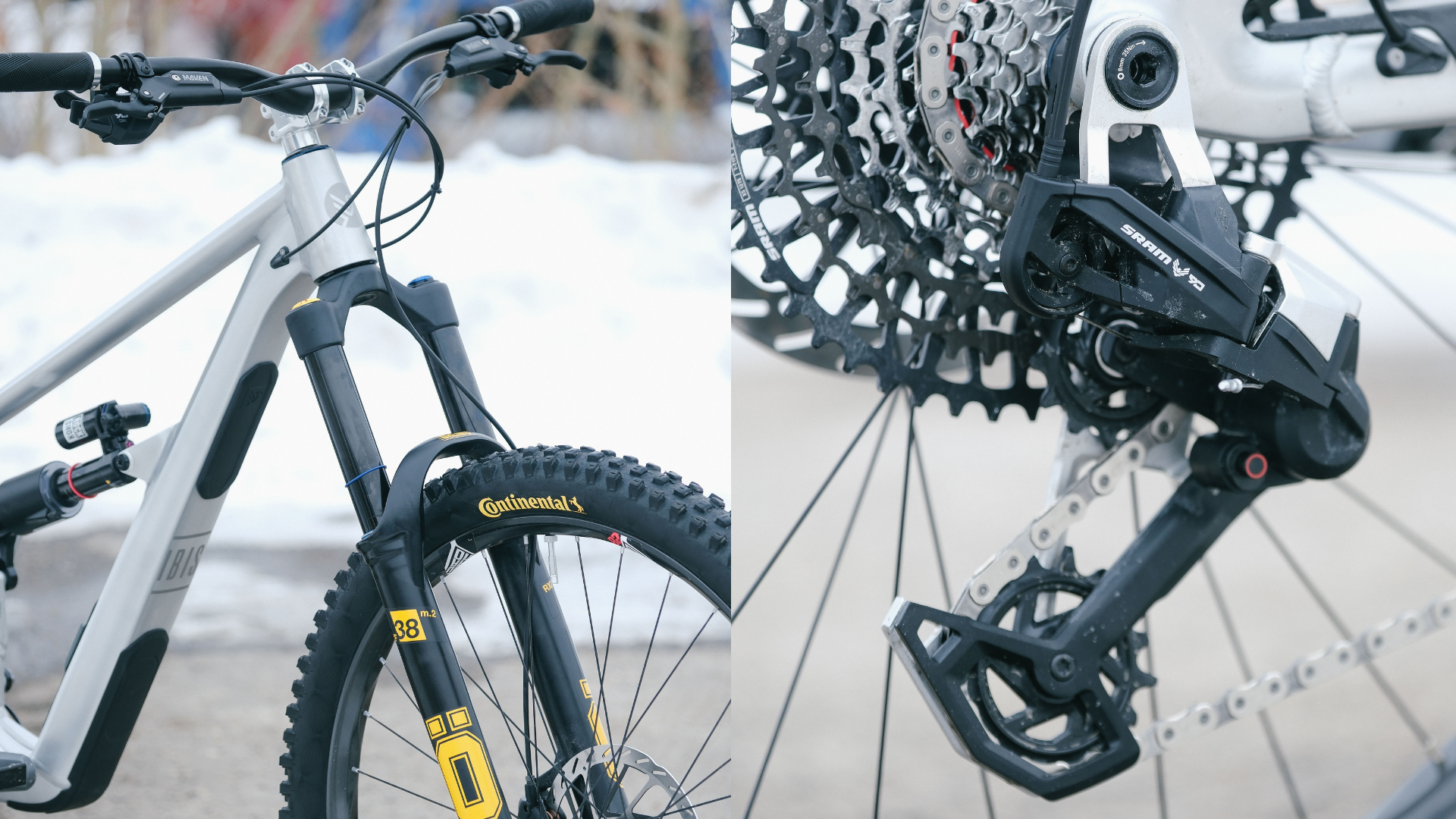 James's Ibis Ripmo AF build detail