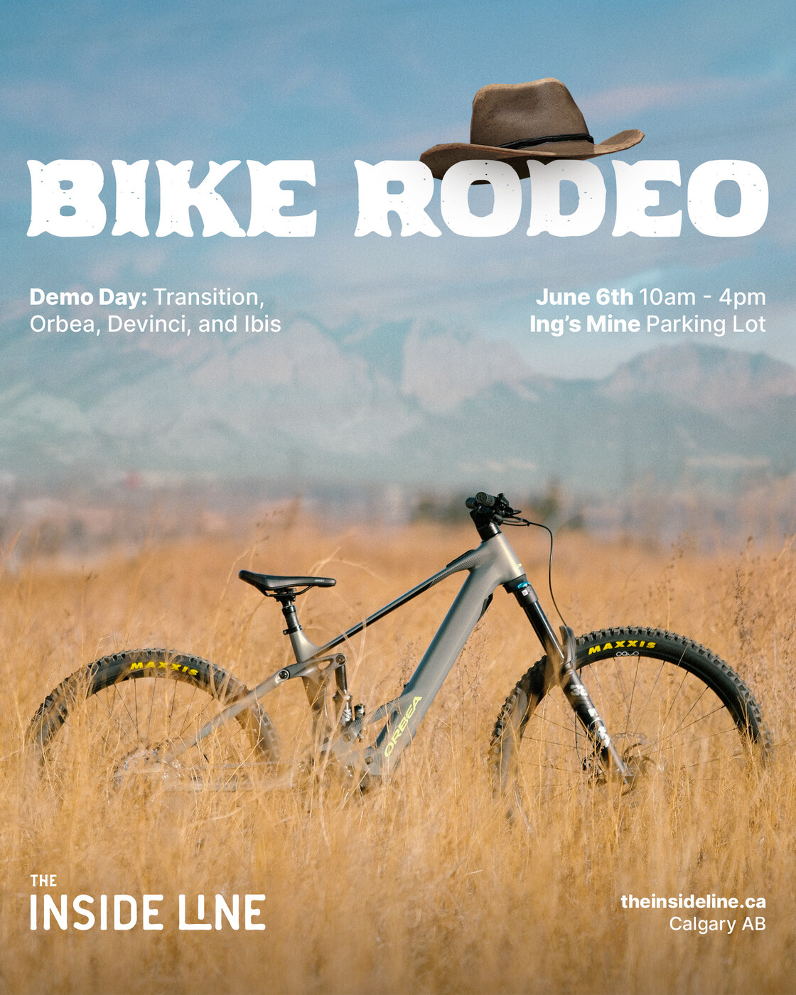 It's Not Our First Rodeo: Join Us for Our Bike Demo Event on June 6th!