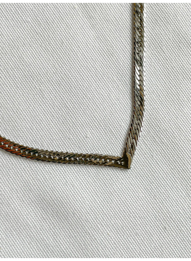 Cleopatra Herringbone Necklace