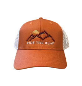 Ouray Ouray Soft Mesh Sideline Burnt Orange/Natural Hat
