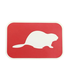 Beaver Pelt Sticker