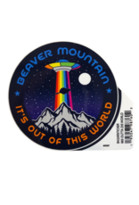 TGT Outta Dis World 883 Sticker 3" x 3"