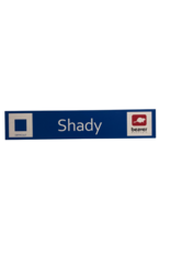 M & W Design Shady Trail Sign