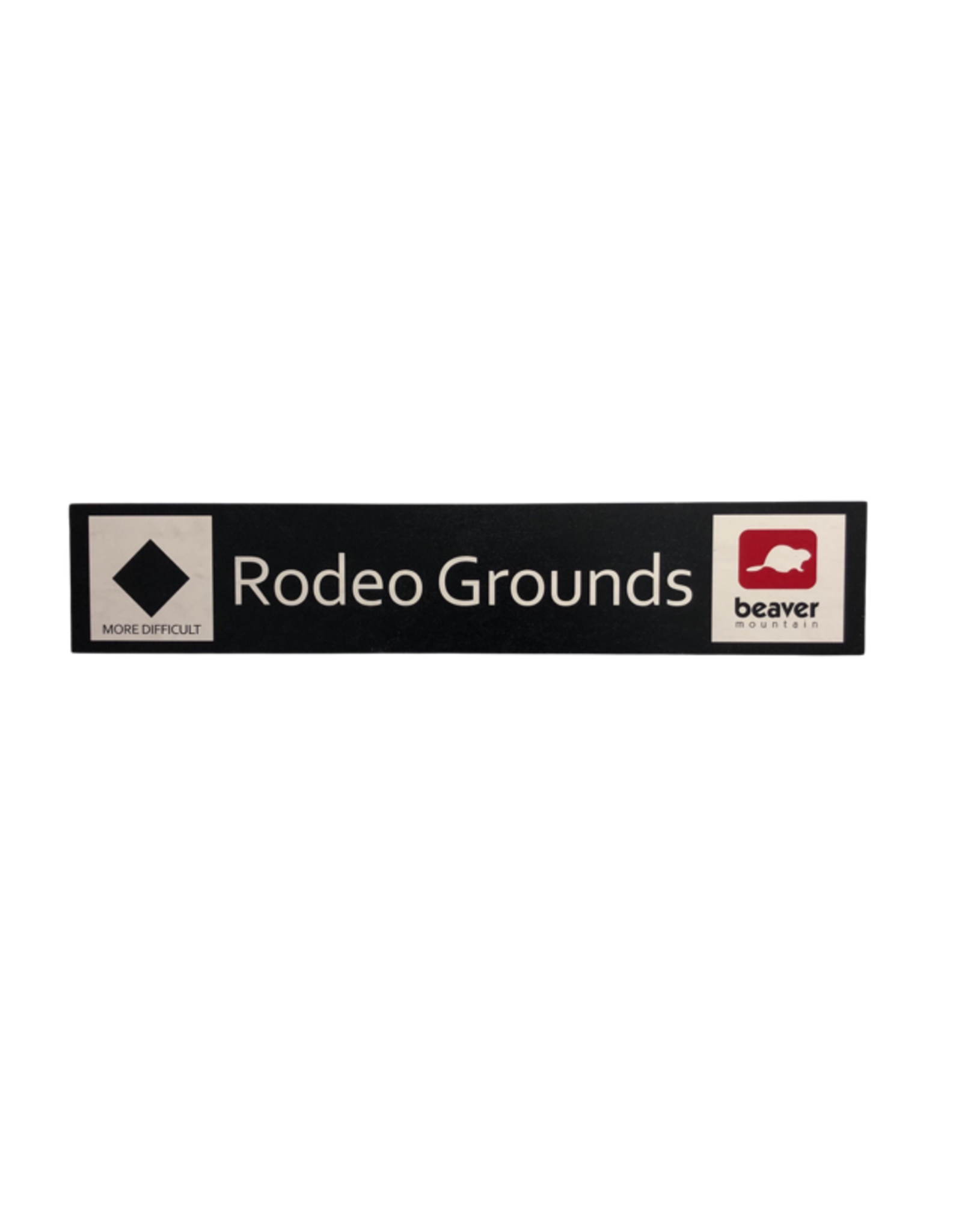 M & W Design Rodeo Grounds Trail Sign