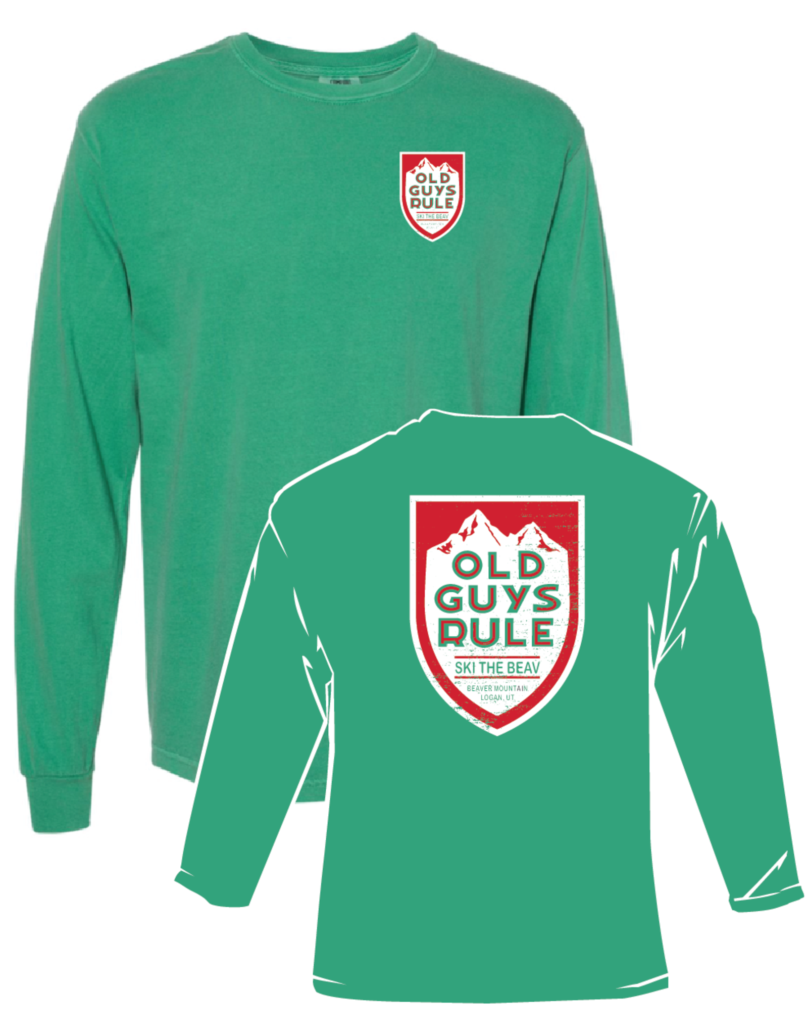 Comfort Colors Old Guys Rule Long Sleeve T-Shirt