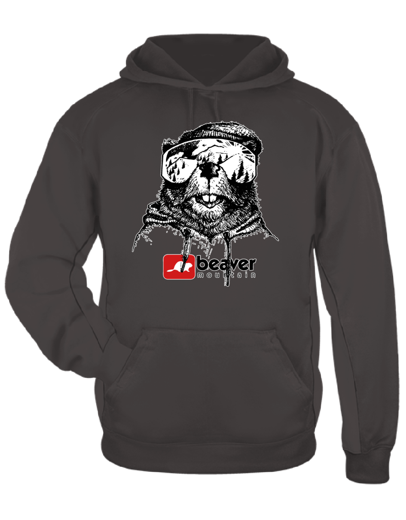 Logo Shop Goggle Beaver Pullover Hoody