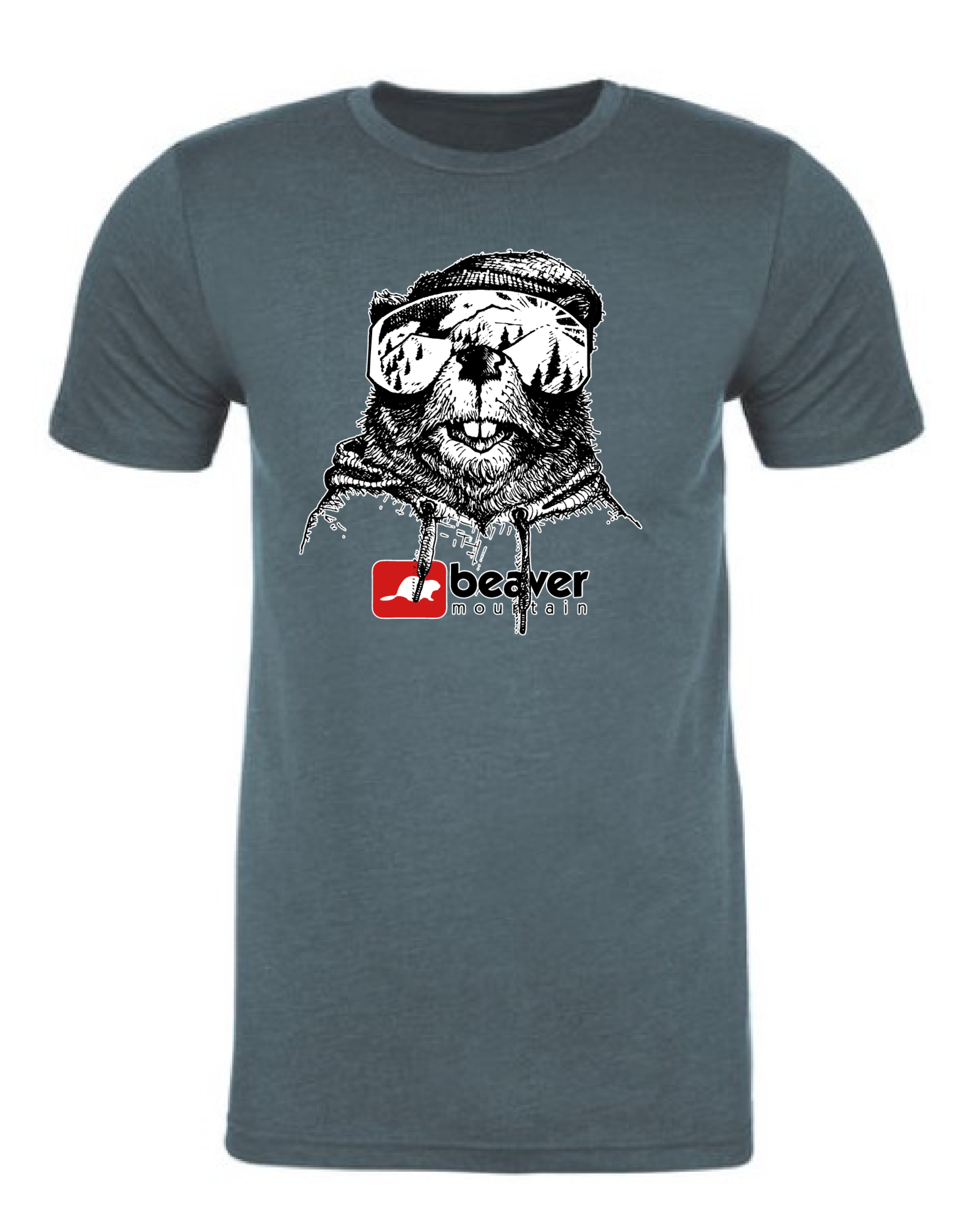 Logo Shop Goggle Beaver Short Sleeve T-Shirt