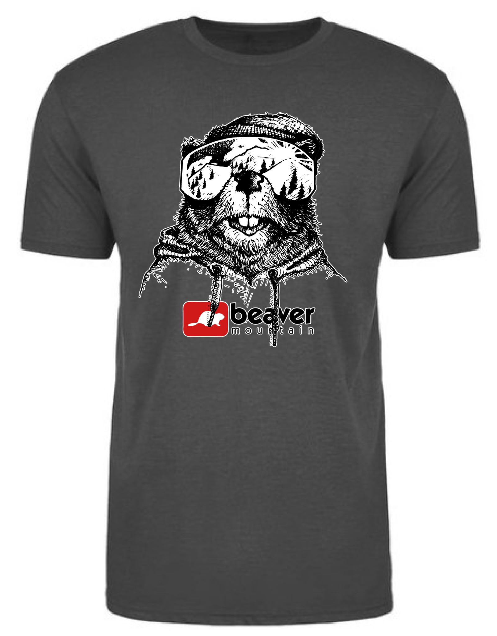 Logo Shop Goggle Beaver Short Sleeve T-Shirt