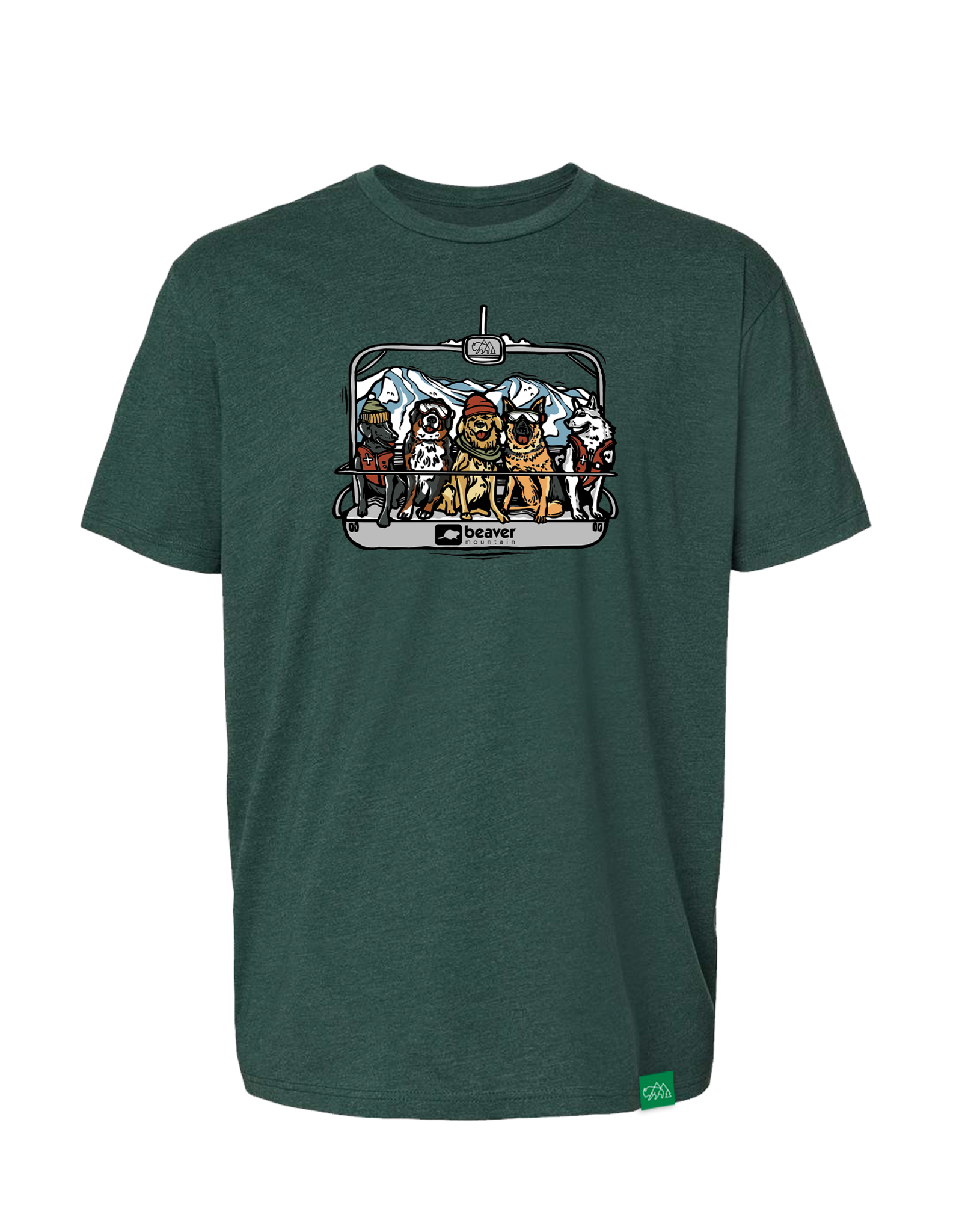 Wild Tribute Ski Bums Short Sleeve T-Shirt