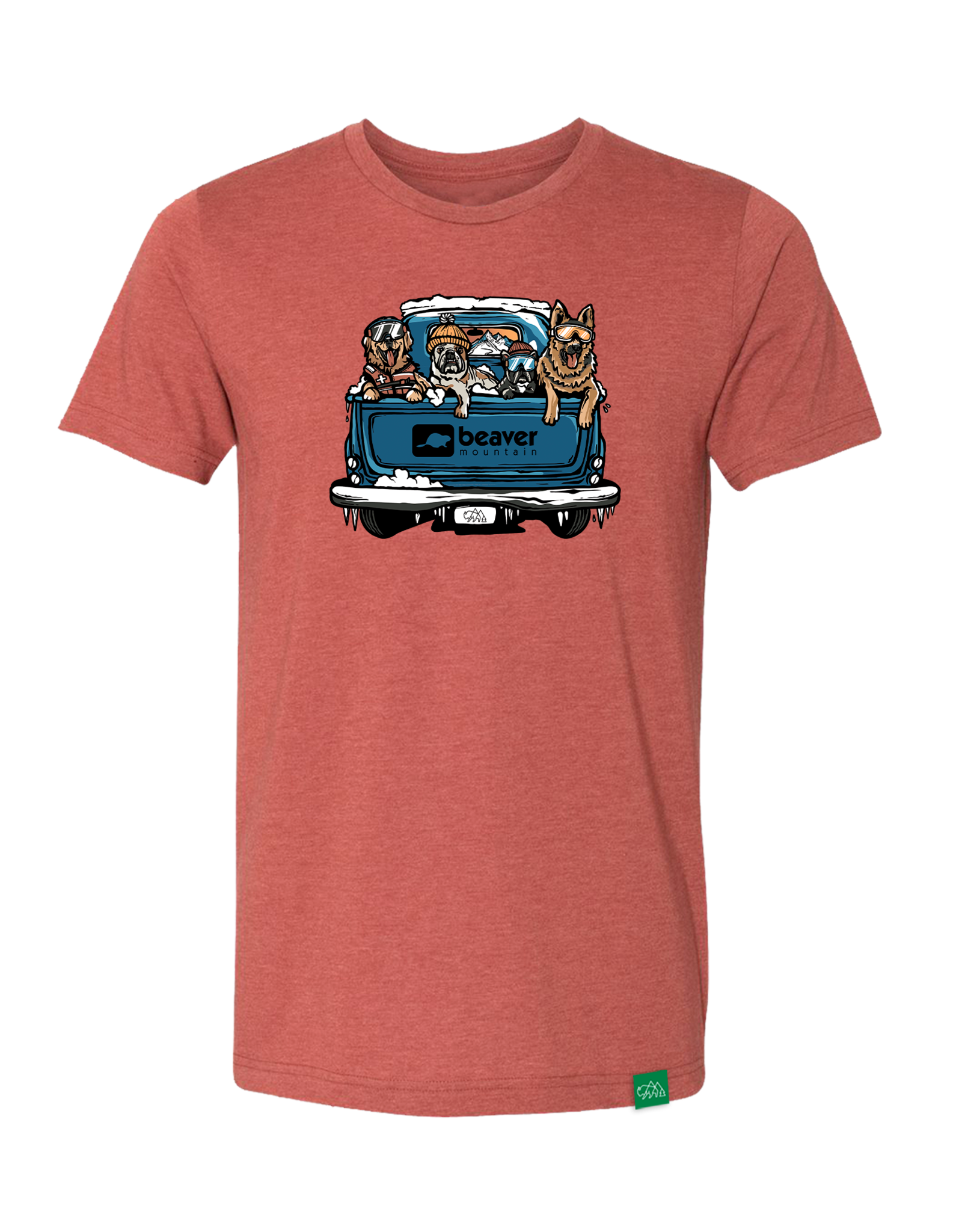 Wild Tribute Powder Hounds Short Sleeve T-Shirt
