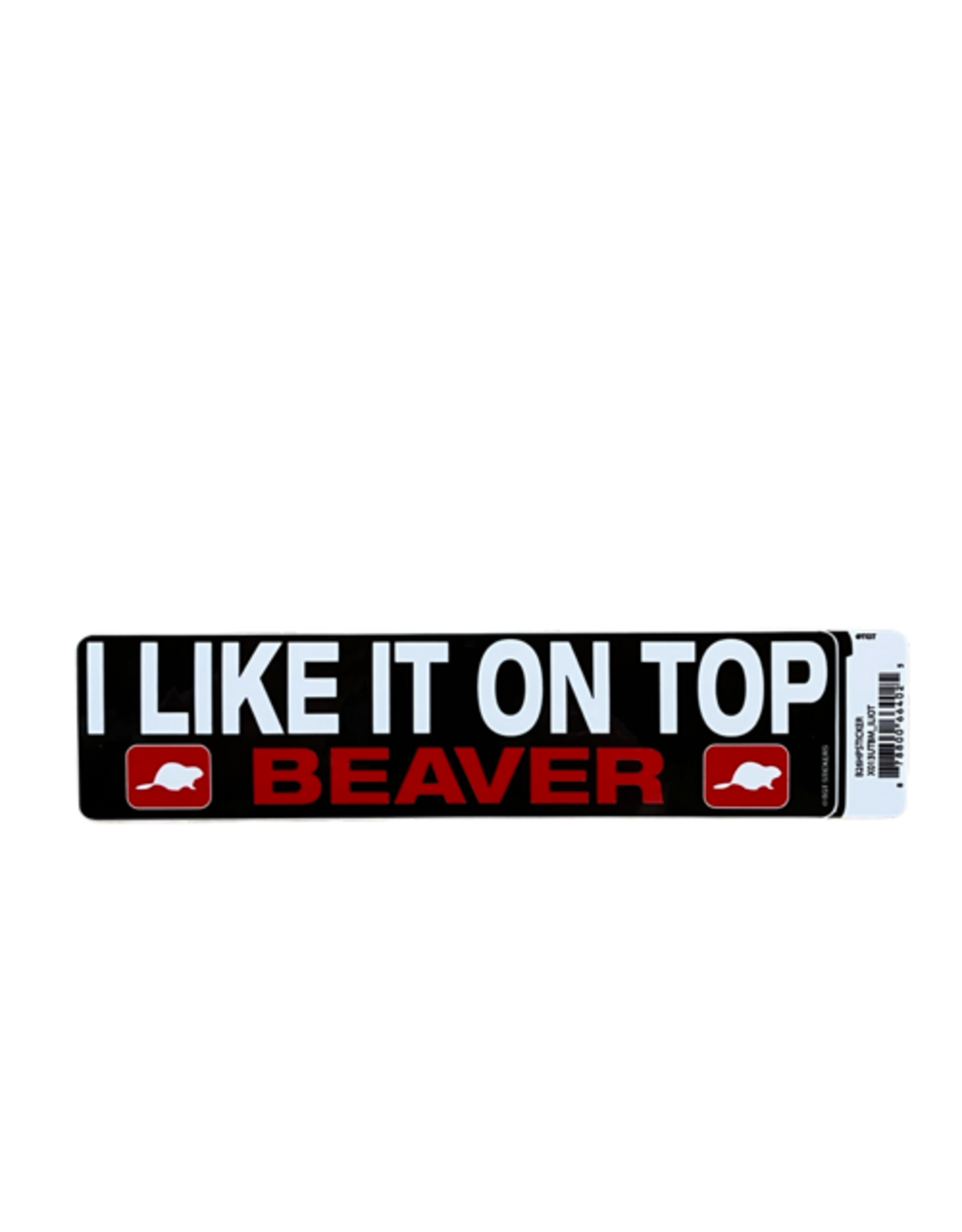 TGT I Like it on Top Bumper Sticker