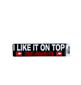 TGT I Like it on Top Bumper Sticker