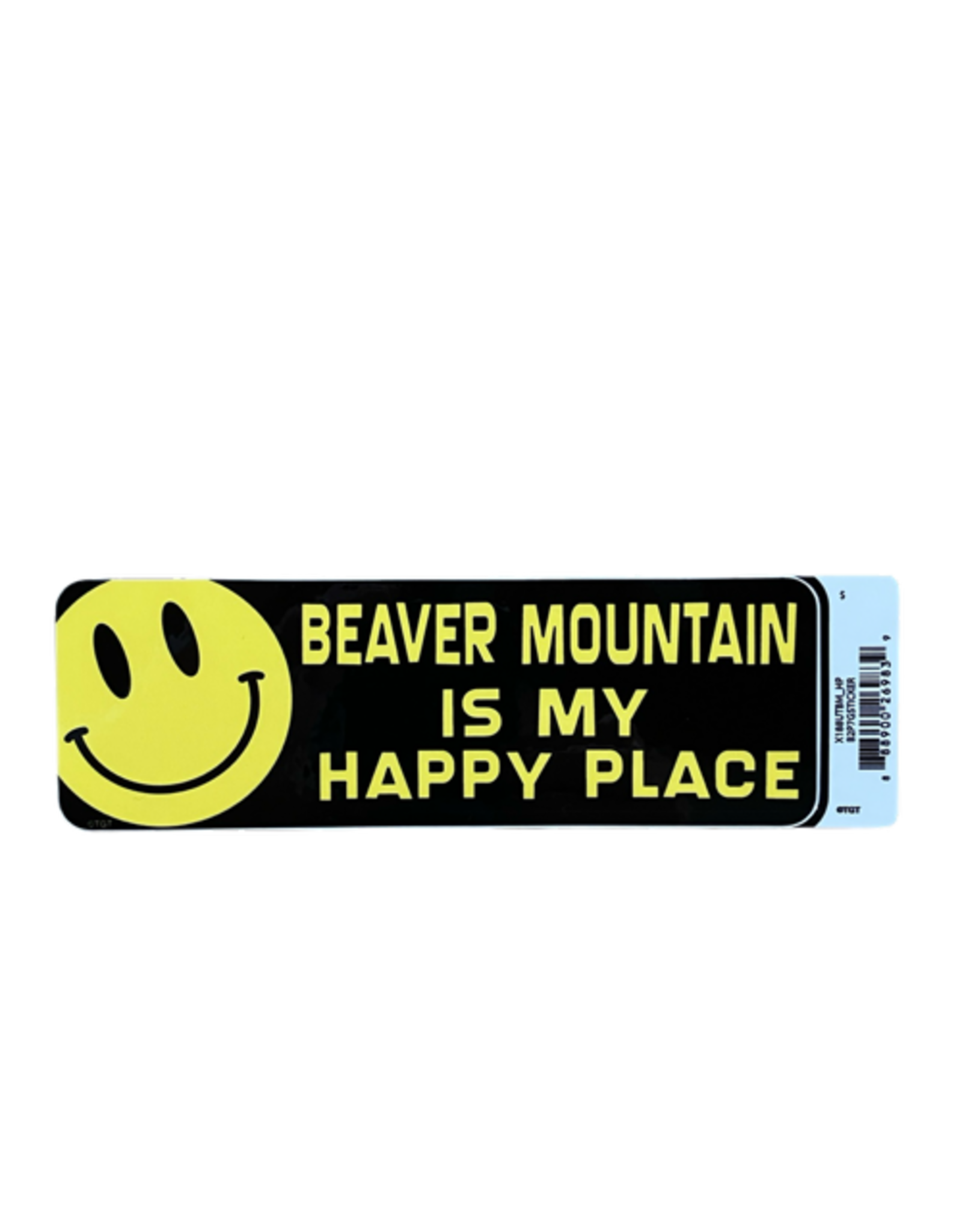 TGT Happy Place Bumper Sticker