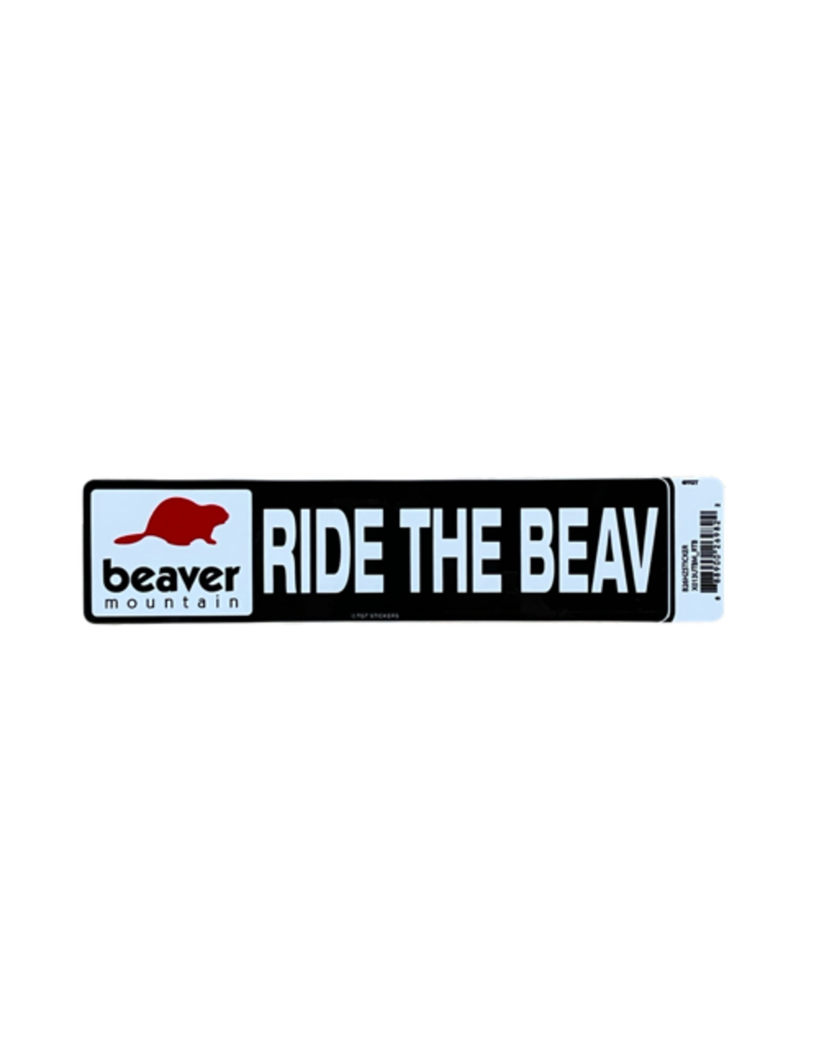 TGT Ride the Beav Bumper Sticker