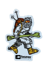 Wild Tribute Where Yetis Roam Sticker