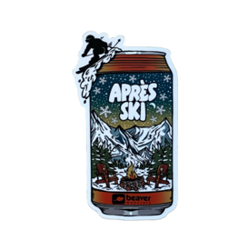 Wild Tribute Apres  Ski Sticker