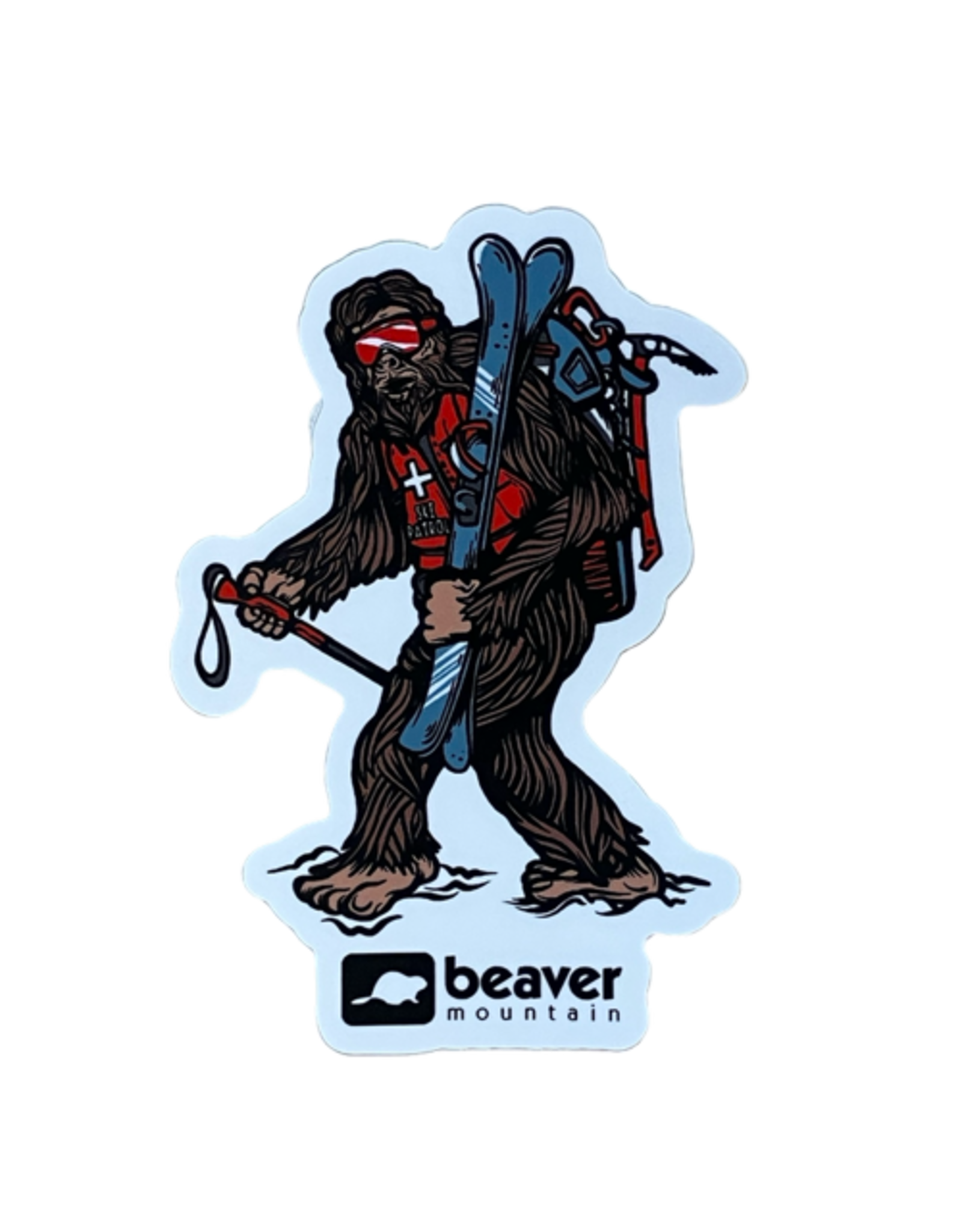 Wild Tribute Legend Ski Patrol Sticker