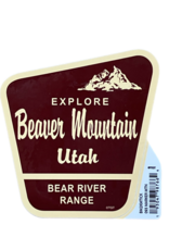 TGT Marker Mountain 093 Sticker 4" x 4"