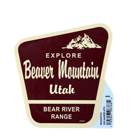 TGT Marker Mountain 093 Sticker 4" x 4"