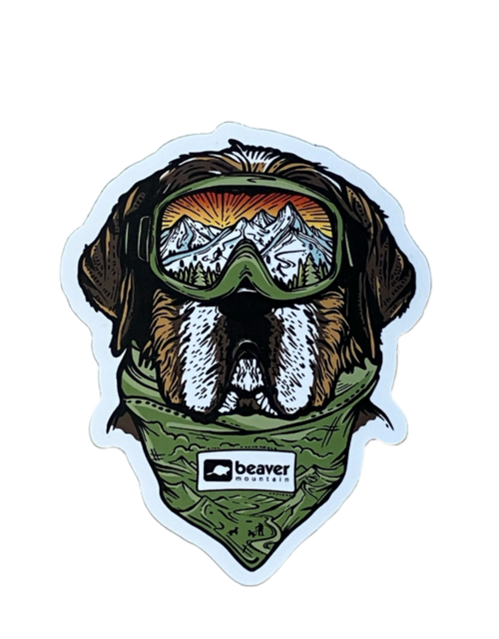 Wild Tribute Slopes are Calling Sticker