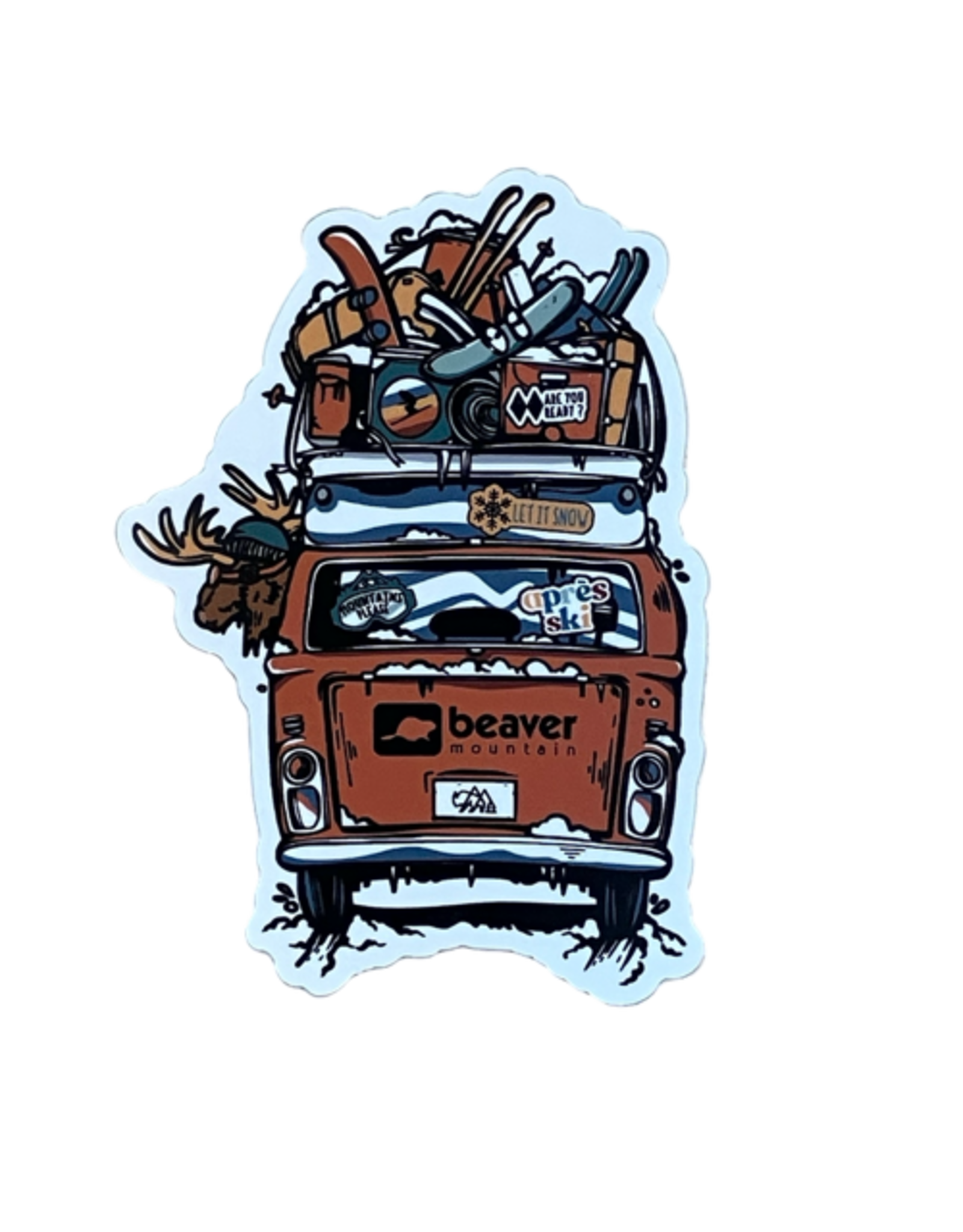 Wild Tribute Are You Ready Sticker