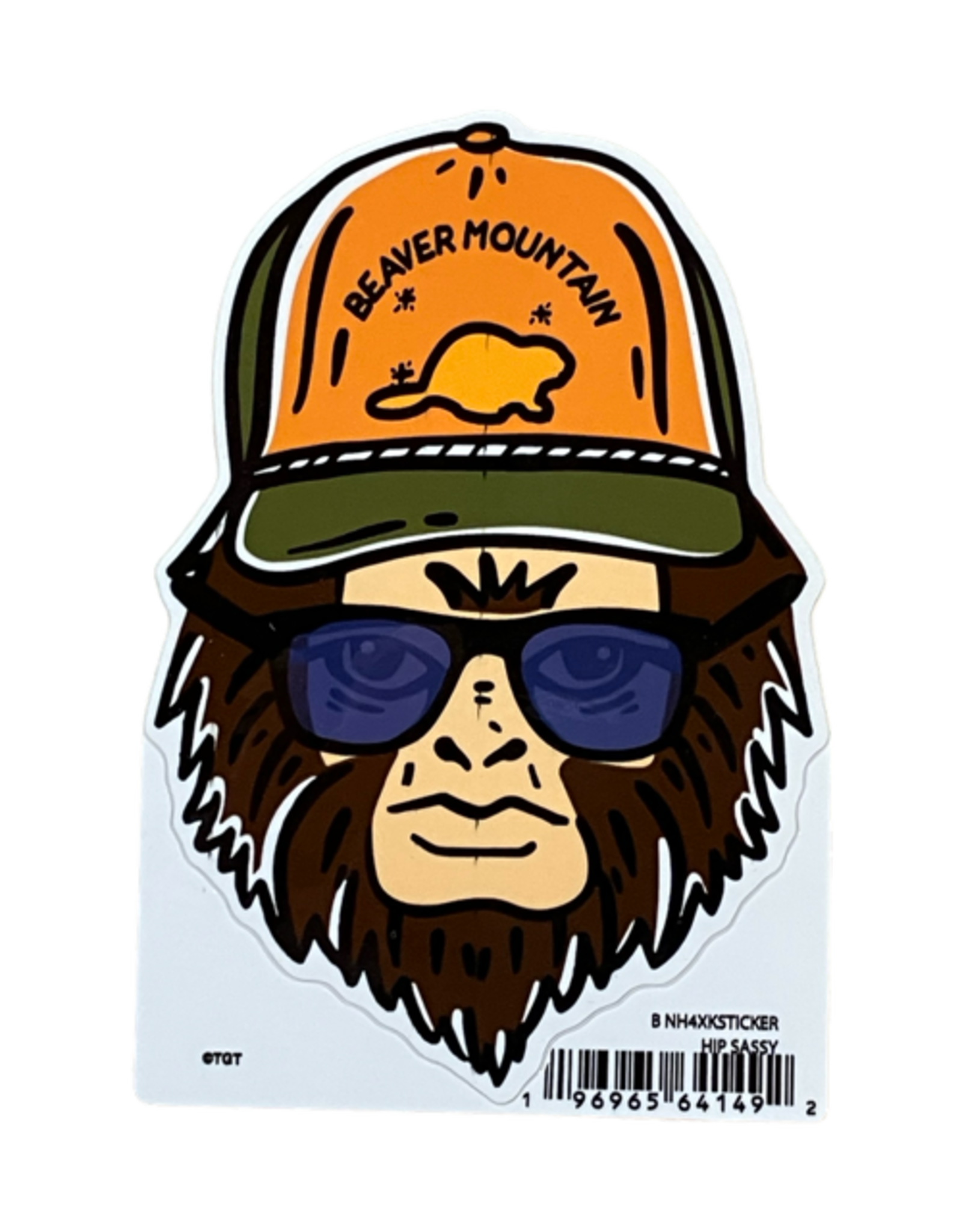 TGT Hip Sassy Beaver Sticker