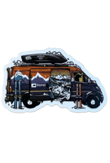 Wild Tribute Mountain Sprinter Sticker