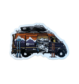 Wild Tribute Mountain Sprinter Sticker