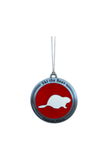 J & J Adventures Metal Christmas Ornament