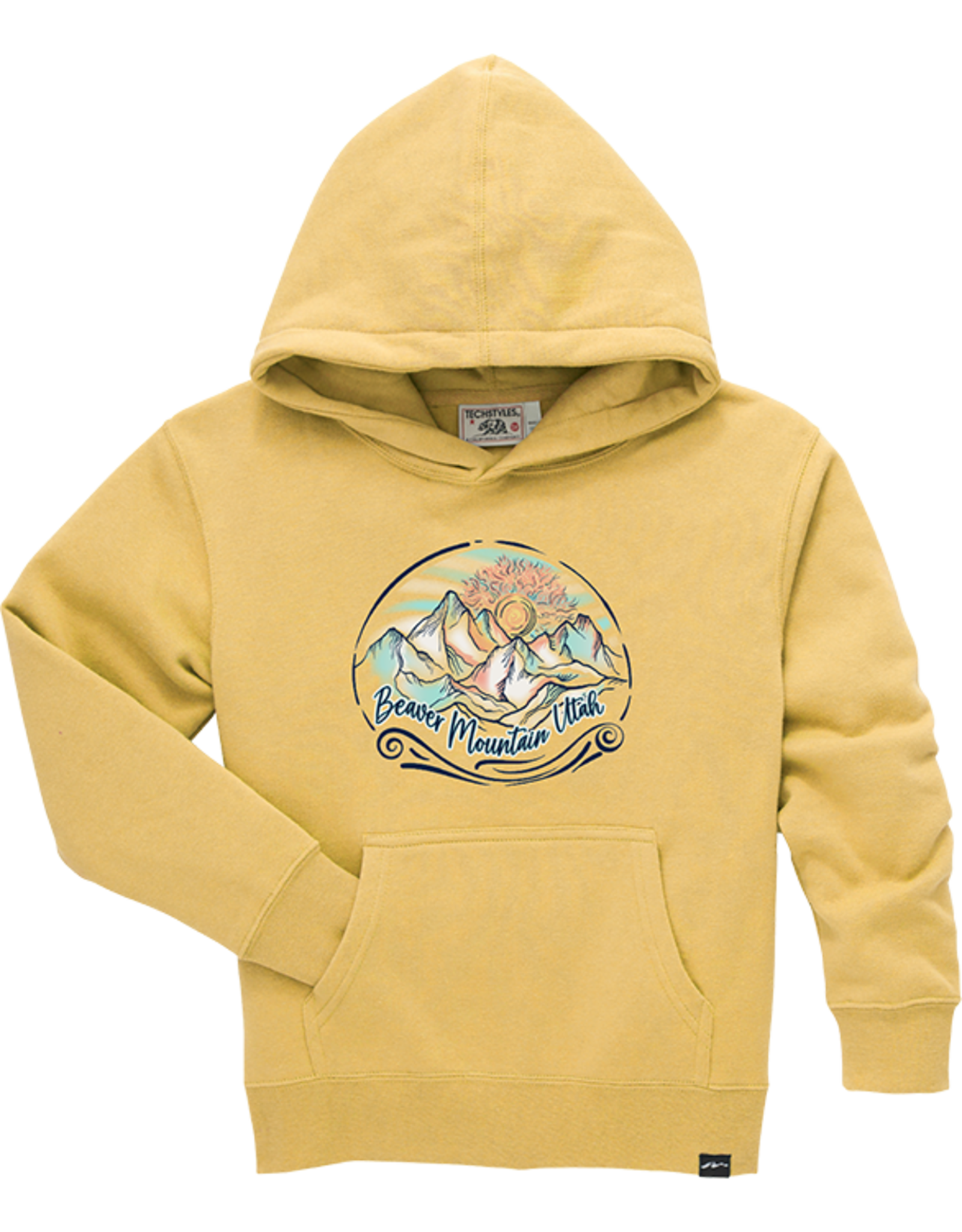 Techstyles Youth Medallion Girls Hoodie