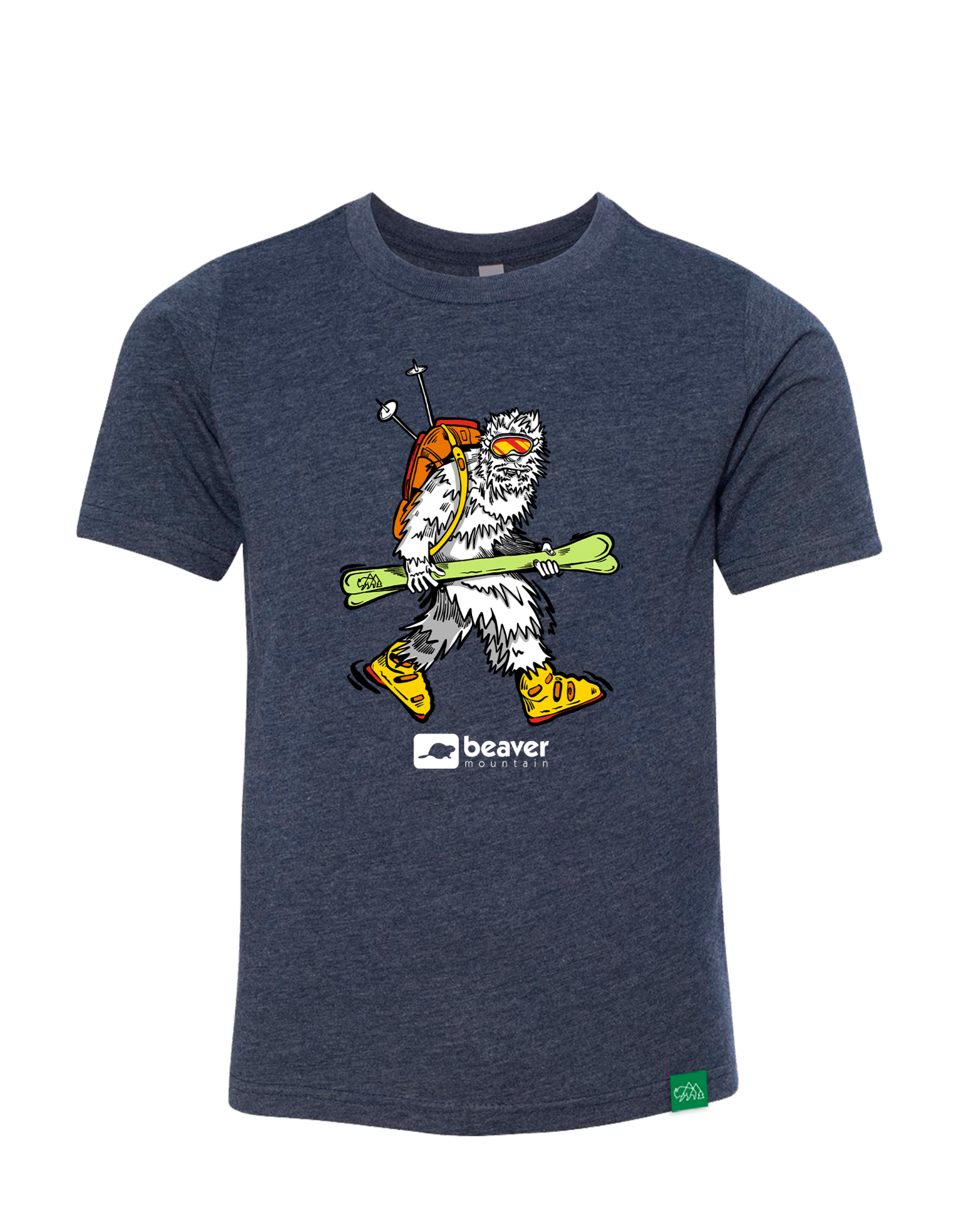 Wild Tribute Where Yetis Roam Youth T-Shirt