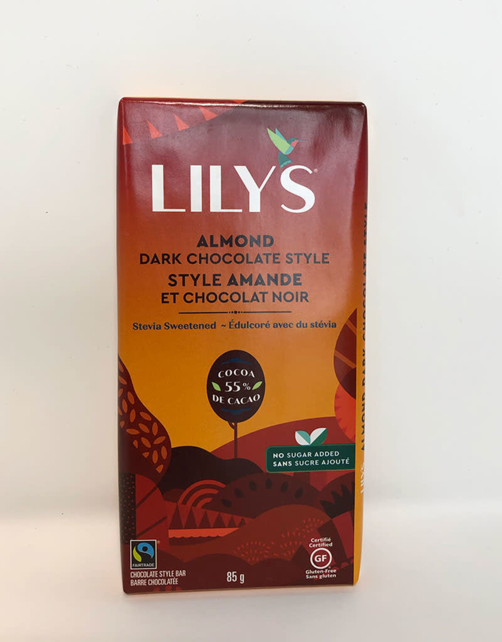 Lilys Sweets Lilys Sweets - Dark Chocolaty Bar, Almond