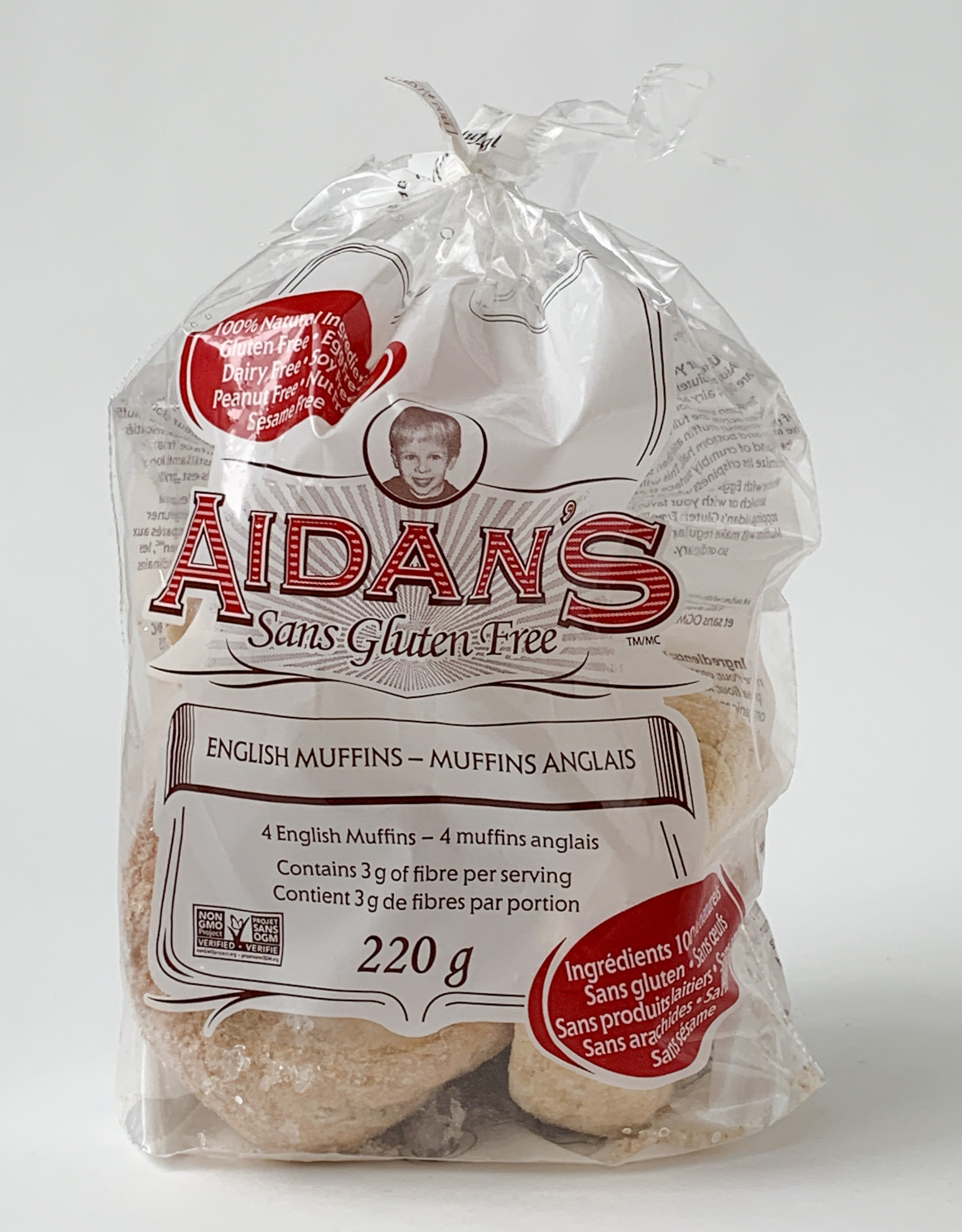 Aidens Aidans Gluten Free - English Muffin