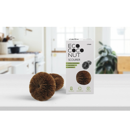 EcoCoconut 2-pk Kitchen Scourer by EcoCoconut