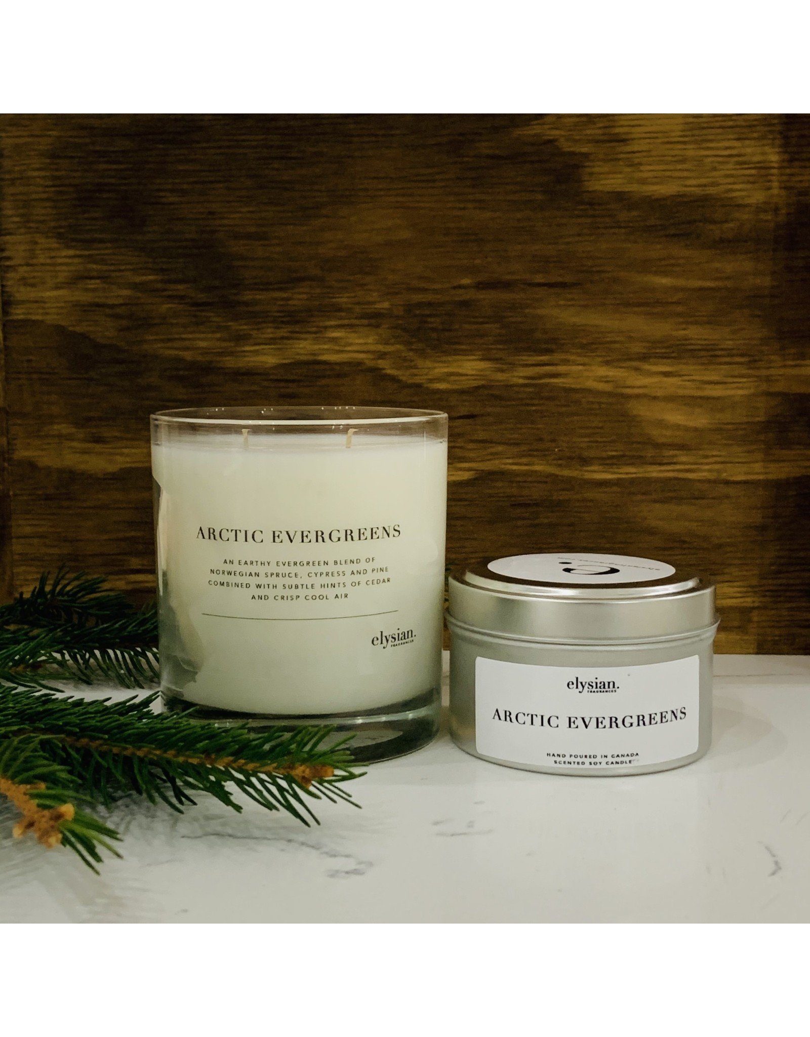 Elysian Fragrances 100% Soy Candle - Limited Edition