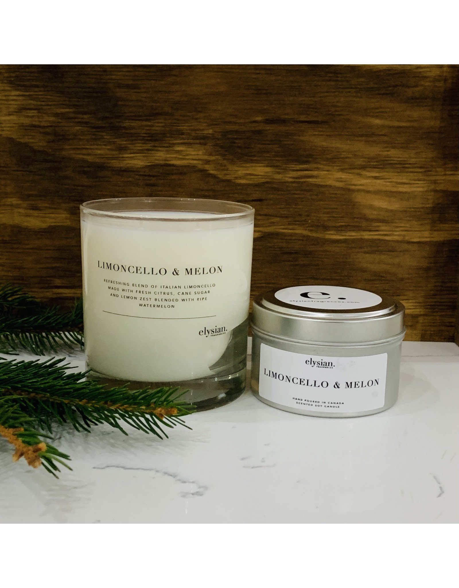 Elysian Fragrances 100% Soy Candle - Premium Collection