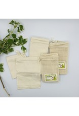 Credo Bags Zero-Waste Starter Set - 5 Reusable Produce and Bulk Bags