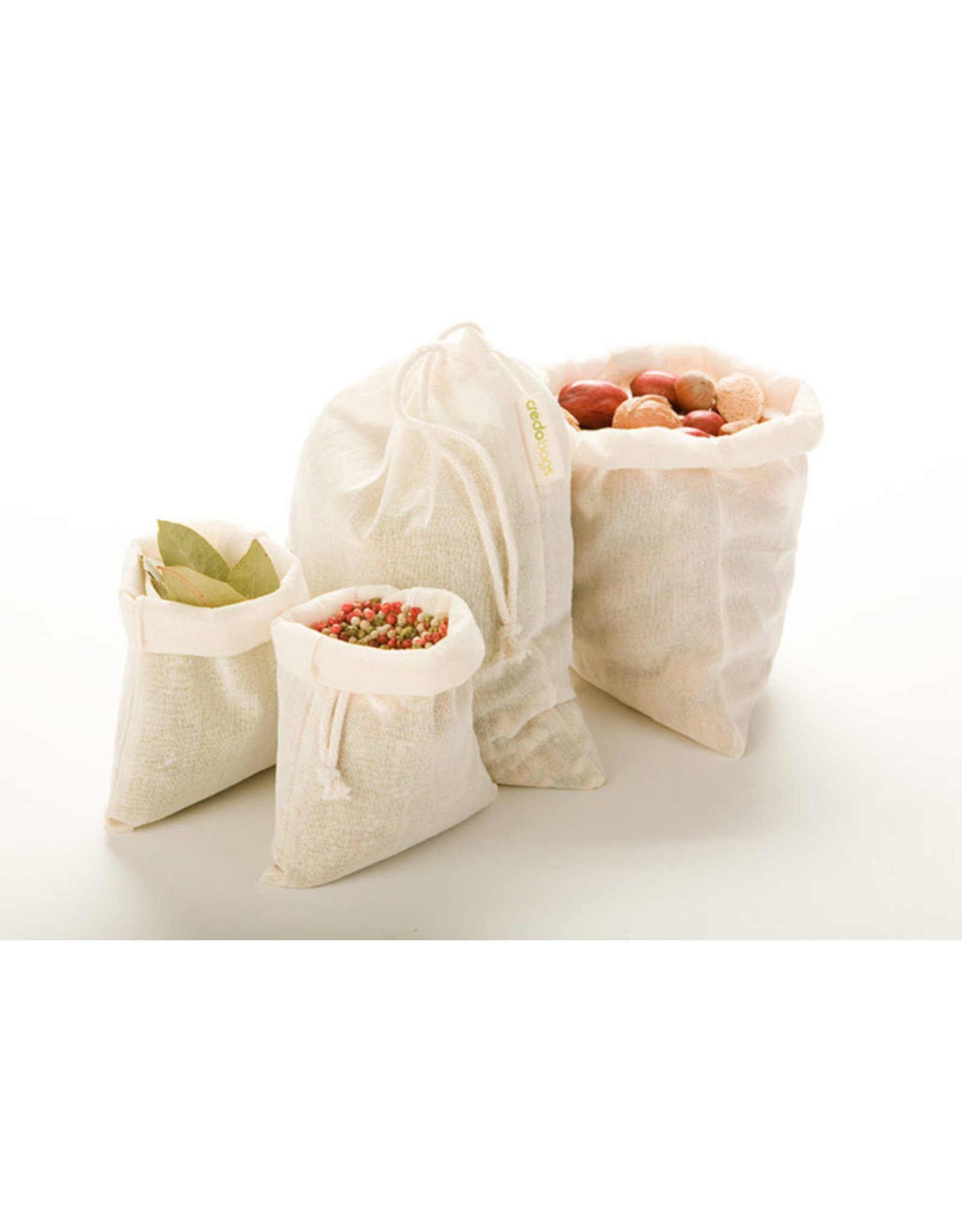 Credo Bags Zero-Waste Starter Set - 5 Reusable Produce and Bulk Bags