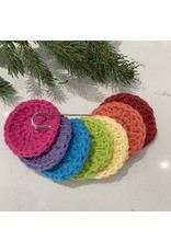 EcoFillosophy Reusable Crochet Facial Rounds - Rainbow 7-Pack